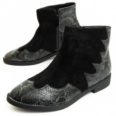 Botines Montevita Bottivita8 en Negro