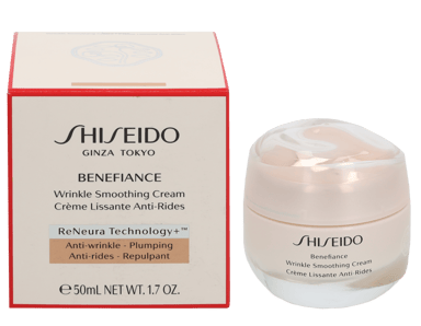Crema Antienvejecimiento Suavizante de Arrugas Benefiance Shiseido 50ml