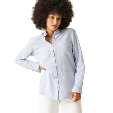 Regatta Womens Primevere Cotton Blend Long Sleeved Shirt