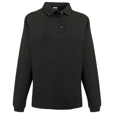 Russell Europe Mens Heavy Duty Collar Sweatshirt (Black)