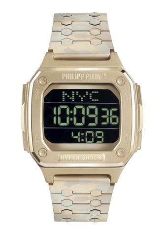 Philipp Plein Hyper $hock Men's Gold Watch PWHAA1021