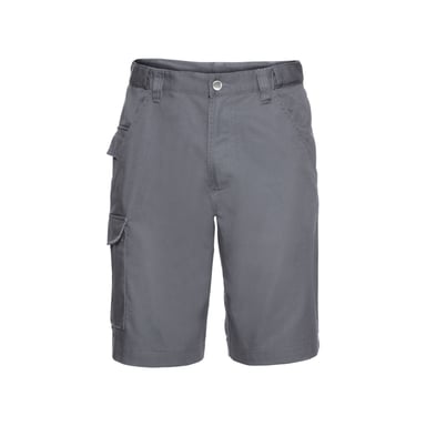 Russell Mens Polycotton Work Shorts (Convoy Grey)