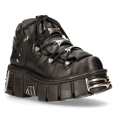 Botines góticos negros New Rock 106-S1