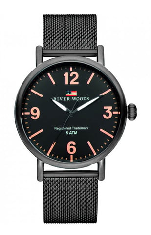 River Woods Delaware Men's Black Watch RW420035
