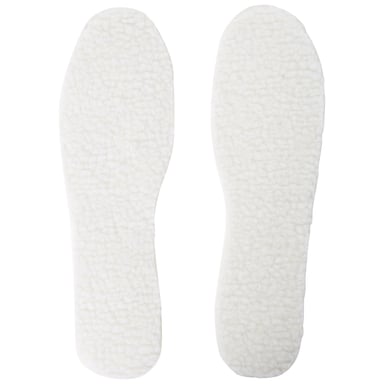 Trespass Bearfeet Sherpa Lined Insoles (White)