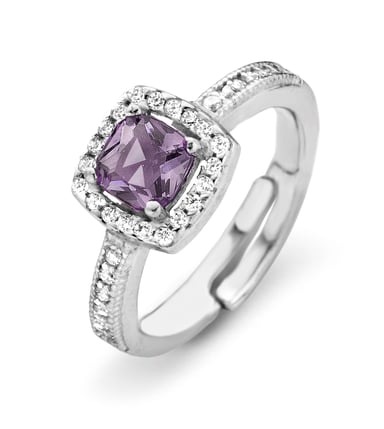 Orphelia Women's 925 Sterling Silver Ring - Silver ZR-7199/LA