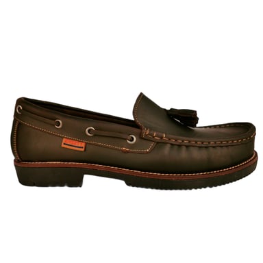Zapato Naútico de Unisex Riverty de color marrón