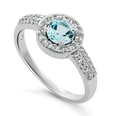Orphelia 'Bristol' Women's 925 Sterling Silver Ring - Silver ZR-7579/B