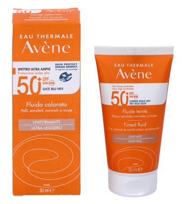 Solaire Haute Protection Fluido Color Spf50+ 50 ml