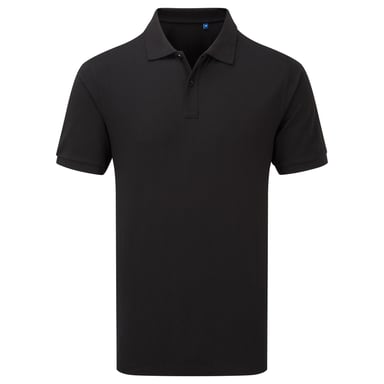 Premier Unisex Adult HeiQ Viroblock Polo Shirt (Black)