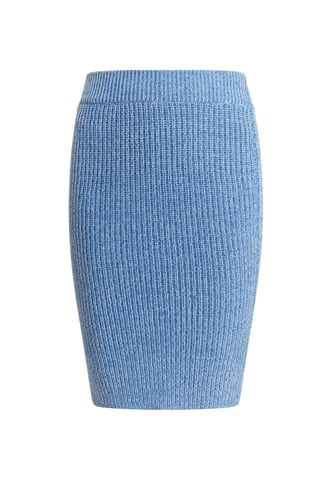 Mymo Midi skirt women sky blue