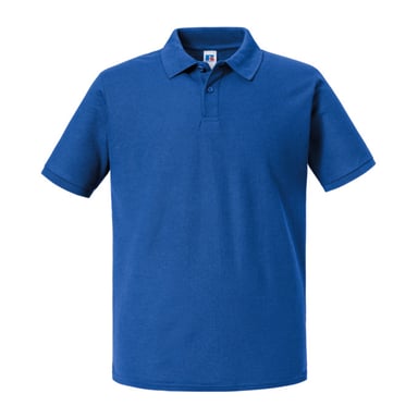Russell Mens Authentic Eco Polo Shirt (Bright Royal)