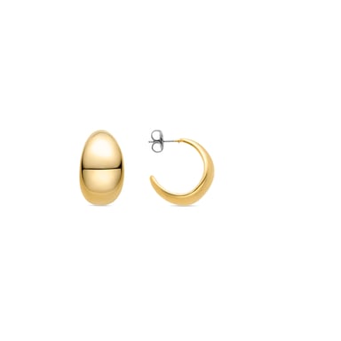 Pendientes Luxenter Elfay acabados en oro amarillo de 18 quilates