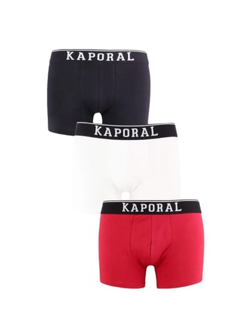 Pack de 3 bóxers Kaporal para hombre con logo frontal