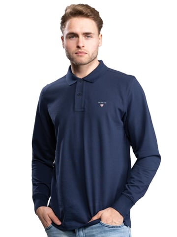 Gant | Camisetas Polo de Manga Larga para Hombre