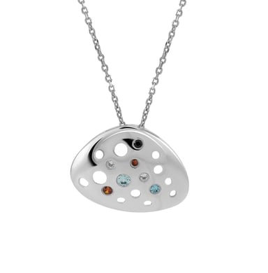 Orphelia Women's 925 Sterling Silver Pendant with Chain - Silver ZH-4480