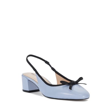 Dune Ladies Classy - Leather Block Heel Sling Back Courts