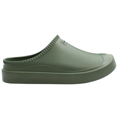 Hunter In/Out Bloom Algae Zuecos unisex verde