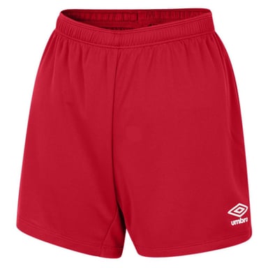 Umbro Womens/Ladies Club Logo Shorts (Vermillion)