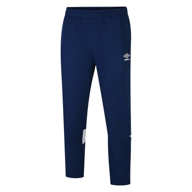 Umbro Mens Total Training Knitted Jogging Bottoms (Navy/White)