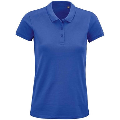 SOLS Womens/Ladies Planet Organic Polo Shirt (Royal Blue)