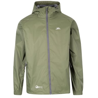 Trespass Adults Unisex Qikpac Packaway Waterproof Jacket (Moss)