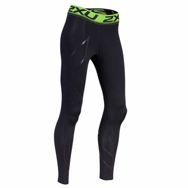 2XU Actualización de actualización Compresión para mujer Mechas negras/verdes