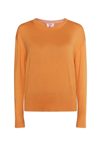 Mymo Knitted pullover women orange