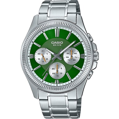 Casio Casio Collection Men's Silver Watch MTP-1375PD-3AVEF