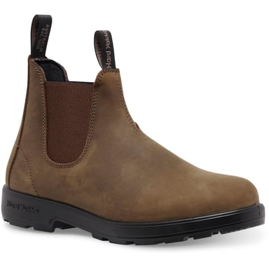 Hard Yakka Brunswick Leather Men's Saddle Brown Nubuck Boots