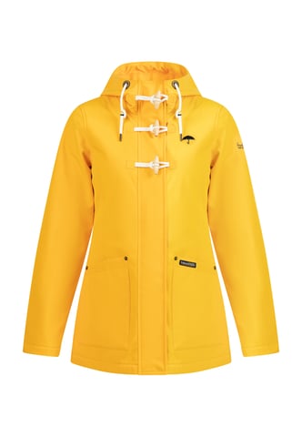 Schmuddelwedda short coat women sunny yellow