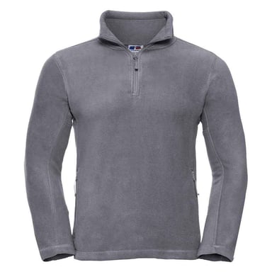 Russell Mens Zip Neck Outdoor Fleece Top (Convoy Grey)