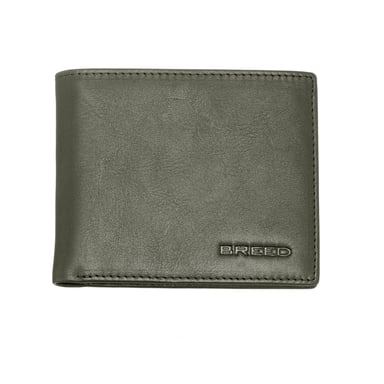 Cartera plegable de cuero genuino Breed Locke