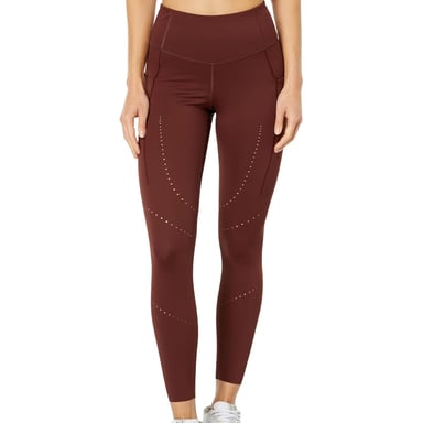 Brooks Method Womens Brown 7/8 Leggings