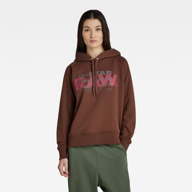 G-Star RAW Raglan Raw Originals Hooded Sweater