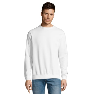 SOLS Unisex Adult New Supreme Sweatshirt (White)