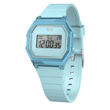 Ice Watch Ice Digit Retro - Sky Blue - Clear Child's Blue Watch 022888