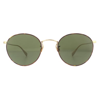 Gafas de sol Oliver Peoples Coleridge OV1186S 530552 Tortuga dorada G-15 verde