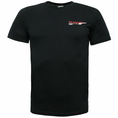 LOGO GRÁFICO PUMA Camiseta de hombre de la tripulación de manga corta Camiseta de hombre negro 597335 01