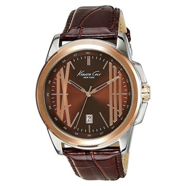 Kenneth Cole Reloj de hombre Cuarzo plata oro rosa