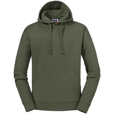 Russell Mens Authentic Hoodie (Olive Green)