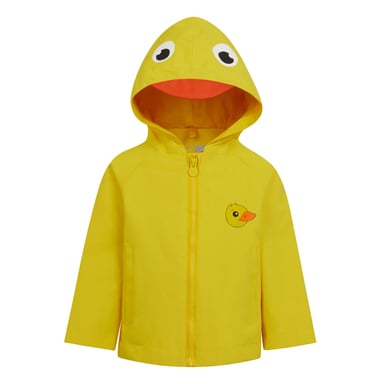 Regatta Childrens/Kids Pebbles The Duck Waterproof Jacket (Sunbeam)