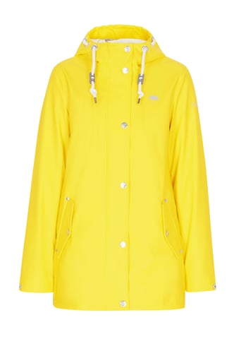 Schmuddelwedda rain jacket women yellow