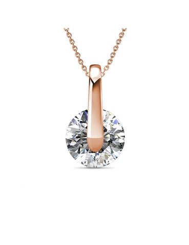 Colgantes con clase - Oro rosa y cristal