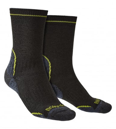 Bridgedale - Calcetines ligeros para hombre - Negro / Lima