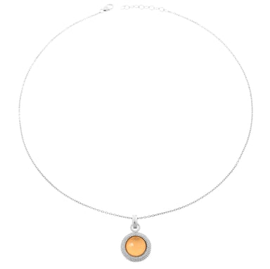 Orphelia Women's 925 Sterling Silver Chain with Pendant - Silver ZH-6041/1