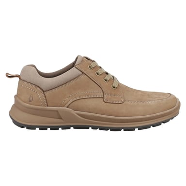 Hush Puppies Mens Adam Nubuck Lace Up Trainers (Taupe)