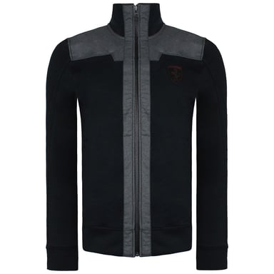 Chaqueta deportiva negra para hombre Puma Scuderia Ferrari