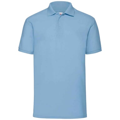 Fruit of the Loom Mens 65/35 Polo Shirt (Sky Blue)