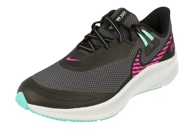 Nike Womens Quest 3 Shield Black Trainers